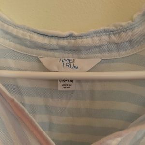 Time and true short sleeve button down shirt